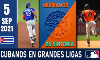 Resumen Cubanos en Grandes Ligas - 5 Sep 2021